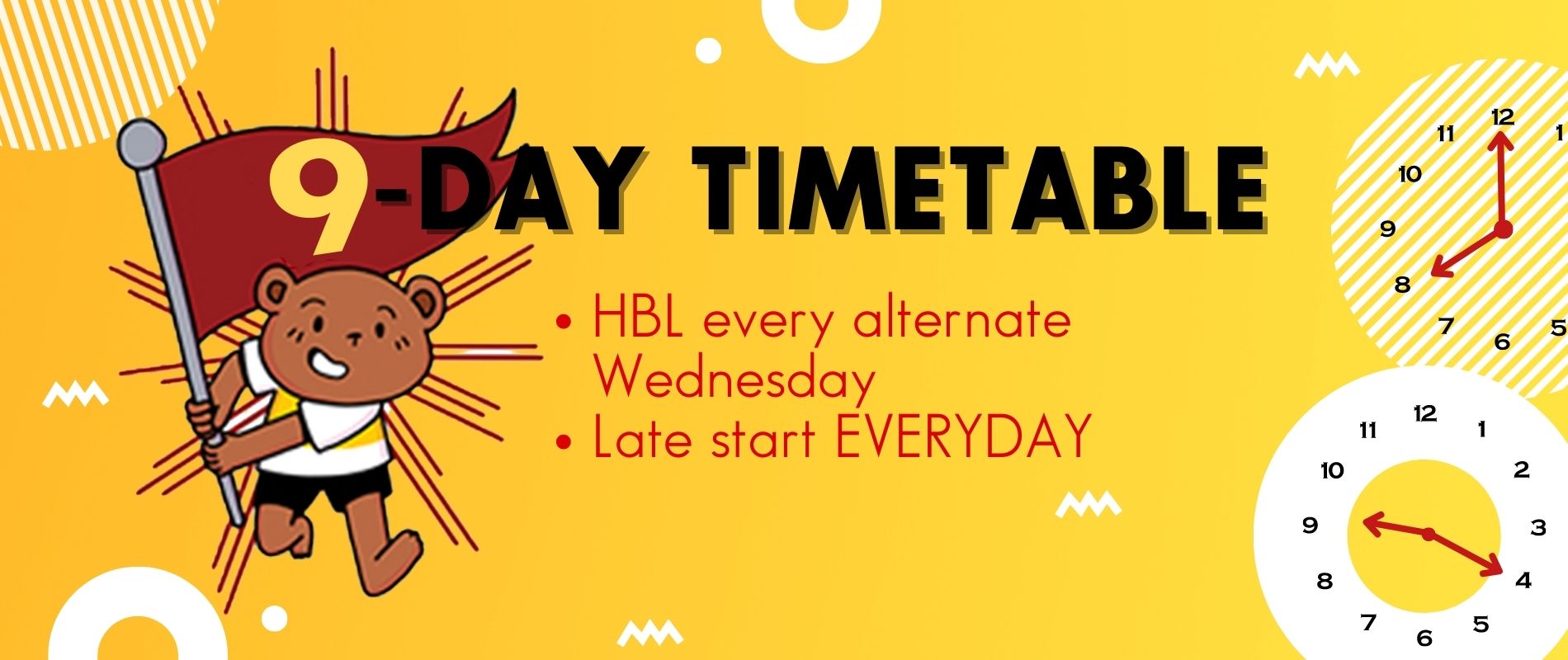 Late Start Banner